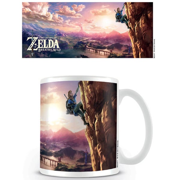 The Legend of Zelda: Breath of the Wild Coffee Mug (The Climb)