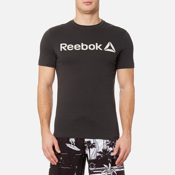 Reebok Men's Delta Read Short Sleeve T-Shirt - Coal