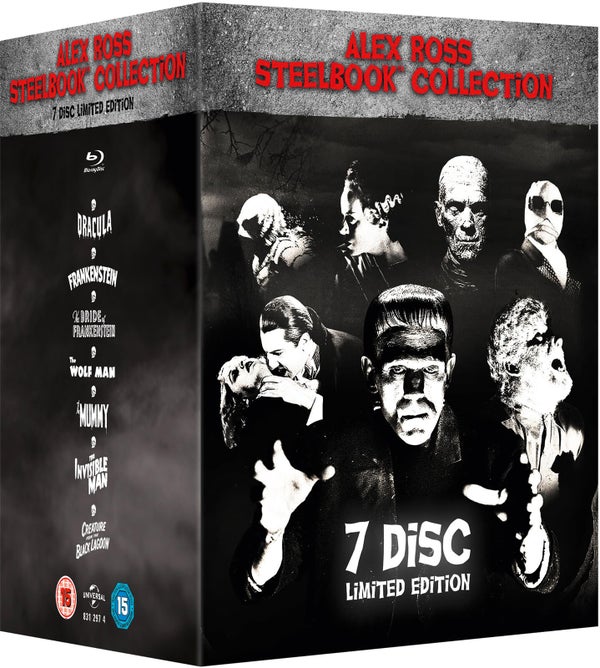 Universal Classic Monsters: Alex Ross Collection - Zavvi Exclusive Steelbook