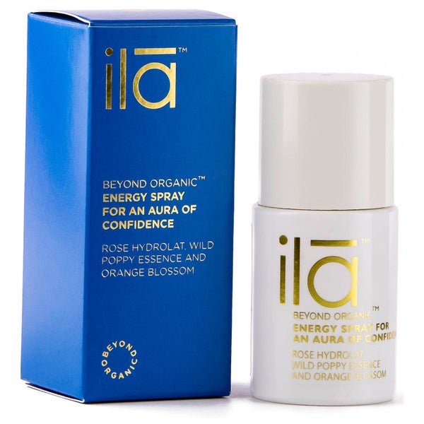 Освежающий, наполняющий энергией спрей для лица и тела ila-spa Energy Spray for an Aura of Confidence