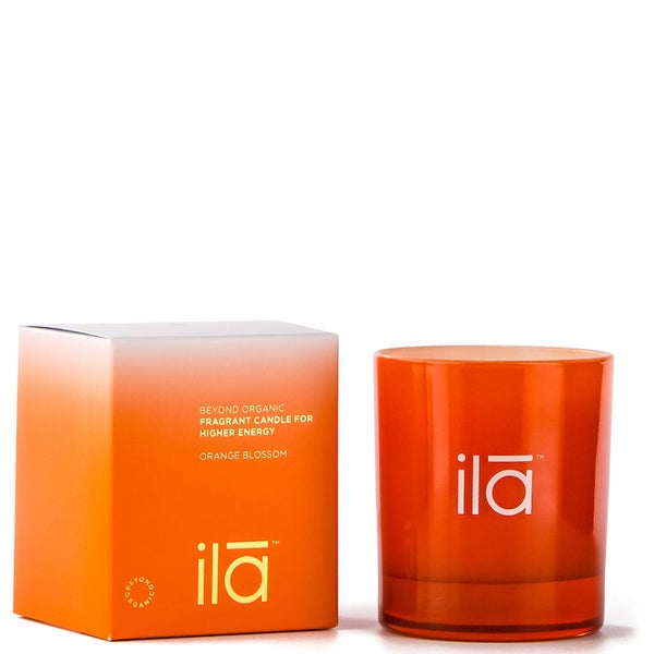 Свеча с ароматом цветка апельсина для восстановления энергии ila-spa Candle for Higher Energy — Orange Blossom