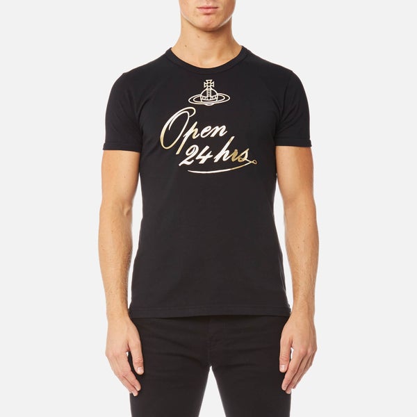 Vivienne Westwood Anglomania Men's Classic T-Shirt - 24 Hours Black