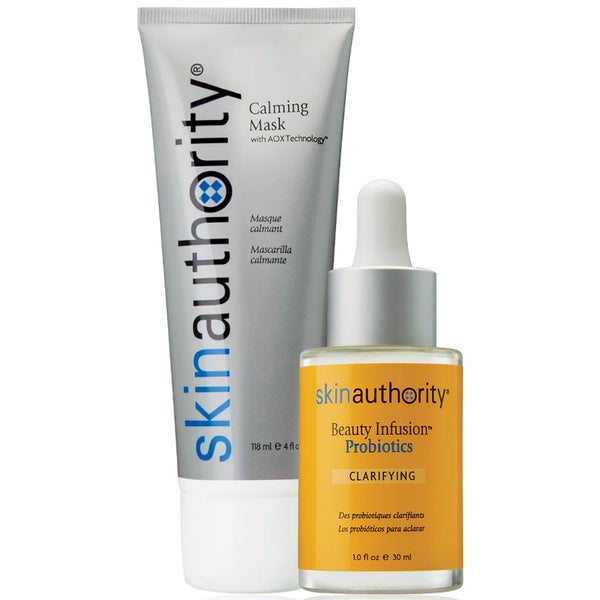 Skin Authority Ultra Clear duo maschera e trattamento purificante