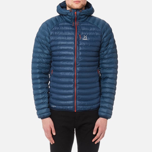 Haglöfs Men's Essens Mimic Hooded Jacket - Tarn Blue/Blue Ink