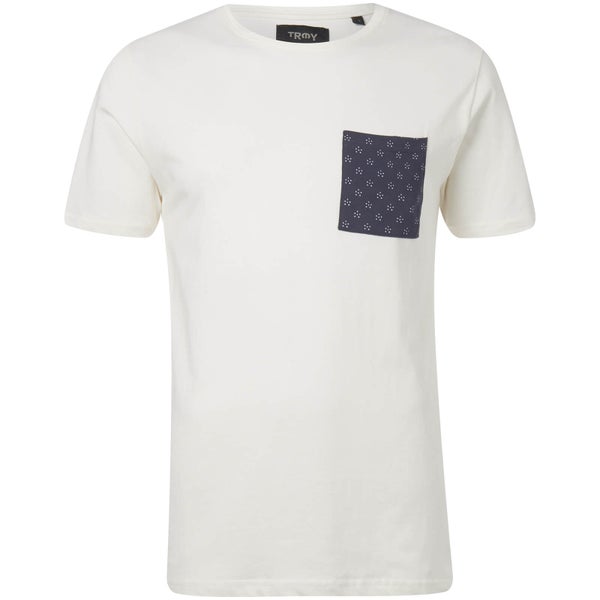 Troy Men's Robert Pocket T-Shirt - Blank De Blanc