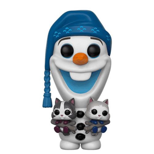 Figurine Pop! Olaf avec Chatons La Reine des Neiges Disney