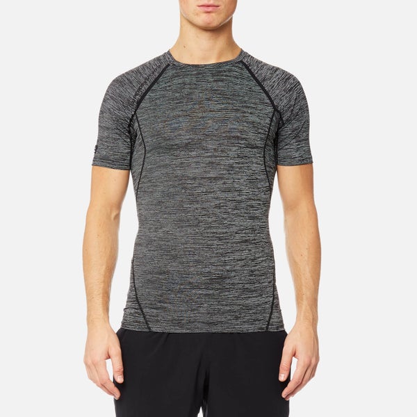 Superdry Sport Men's Sport Athletic Vent T-Shirt - Black Grit Stripe