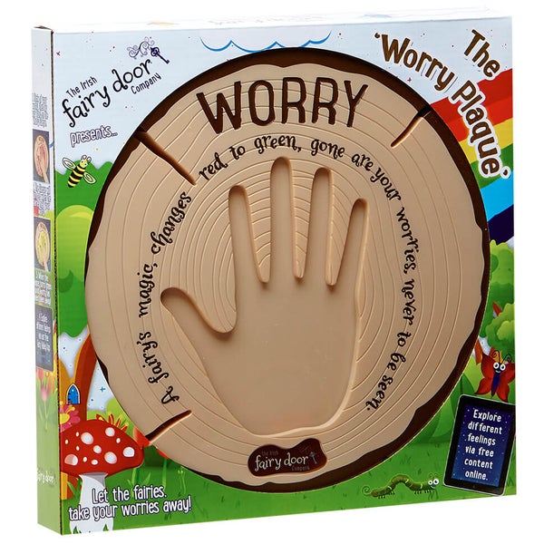 The Irish Fairy Door Company Interactive Worry Plaque