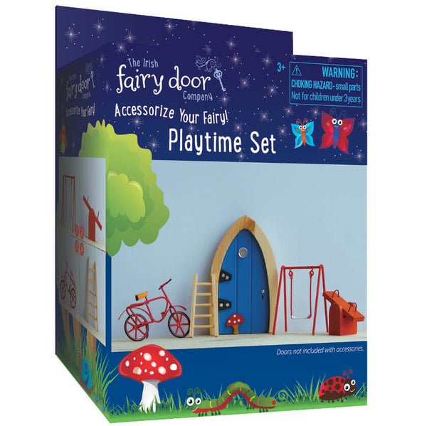 The Irish Fairy Door Company 4 Piece Playtime Accessory Set
