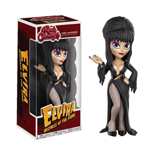 Elvira Rock Candy Vinyl Figur