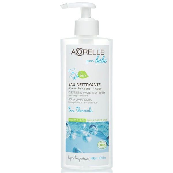 Acorelle Organic Baby No Rinse Cleansing Water 400 ml