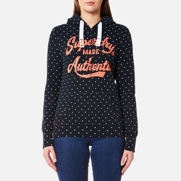 Superdry Women's Made Authentic Hoody - Eclipse Navy