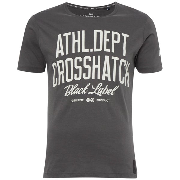 T-Shirt Homme Truman Crosshatch - Gris
