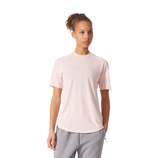 adidas Women's ZNE Training T-Shirt - Pink