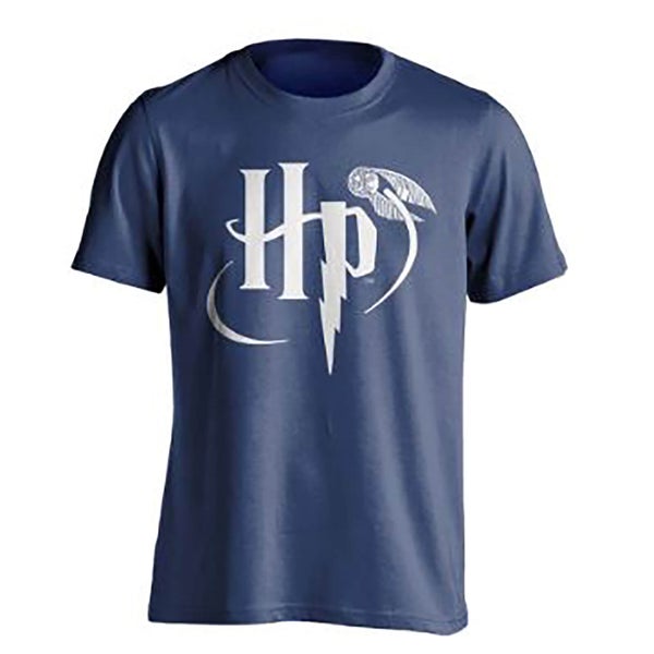 Harry Potter Snitch Logo Männer T-Shirt - Blau