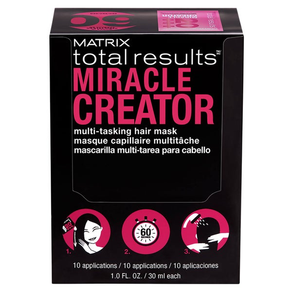 Matrix Total Results Miracle Creator Multi-Tasking Hair Mask 1 oz (Box of 10)