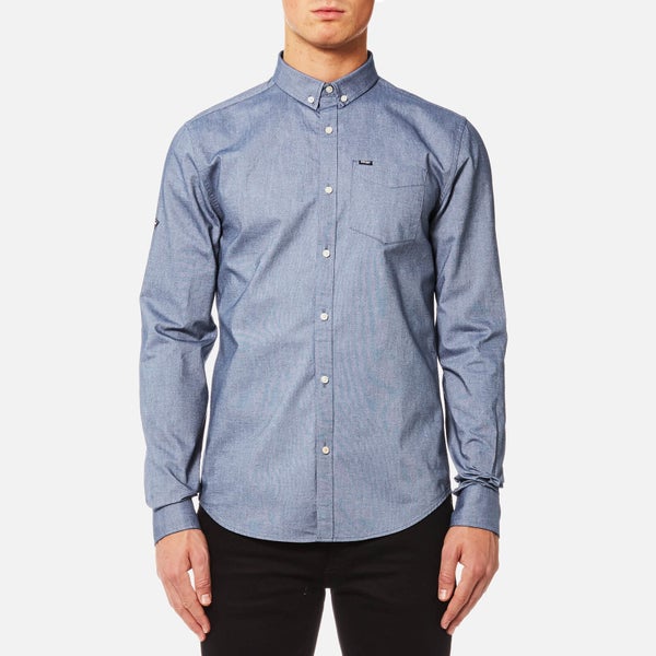 Superdry Men's Ultimate Oxford Long Sleeve Shirt - Classic Chambray
