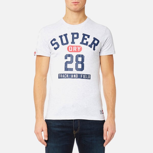 Superdry Men's Trackster Short Sleeve T-Shirt - Ice Marl