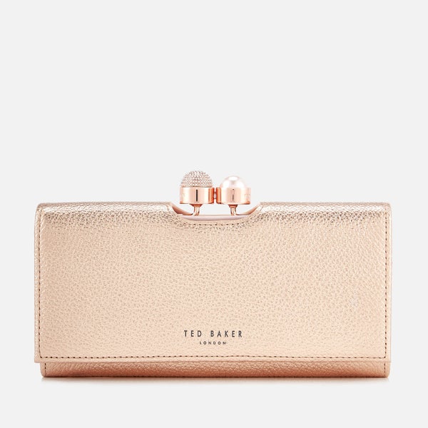 Ted Baker Women's Marta Crystal Pearl Bobble Matinee Purse - Rose Gold
