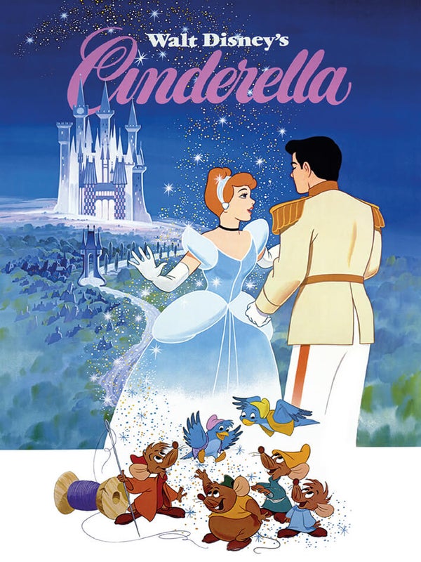 Disney Cinderella 30 x 40cm Canvas Print