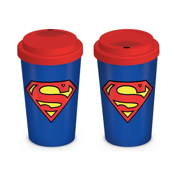 DC Comics Superman Travel Mug