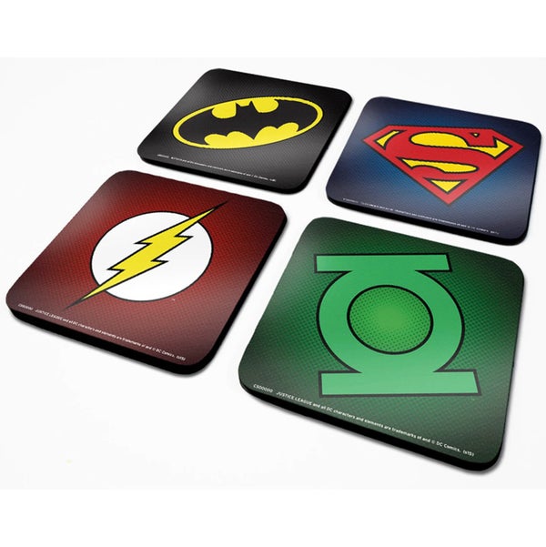 DC Comics Symbols Coaster Set