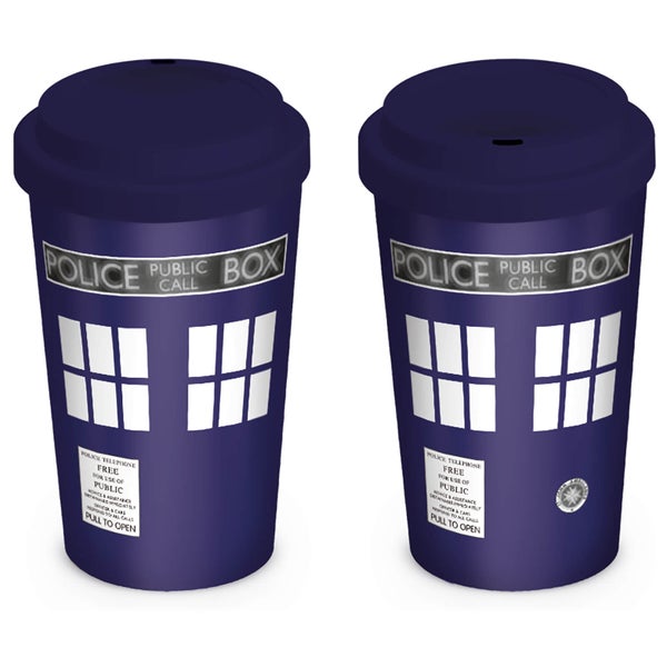 Doctor Who Tardis Travel Mug
