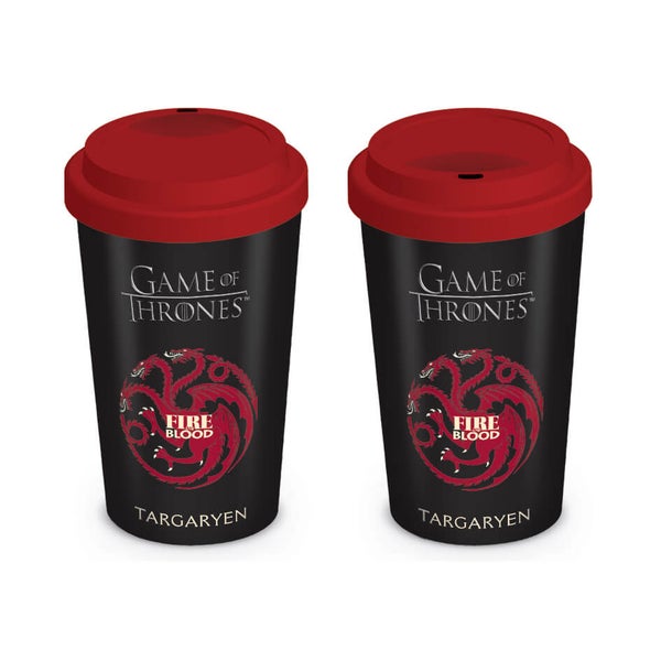 Game of Thrones House Targaryen Travel Mug