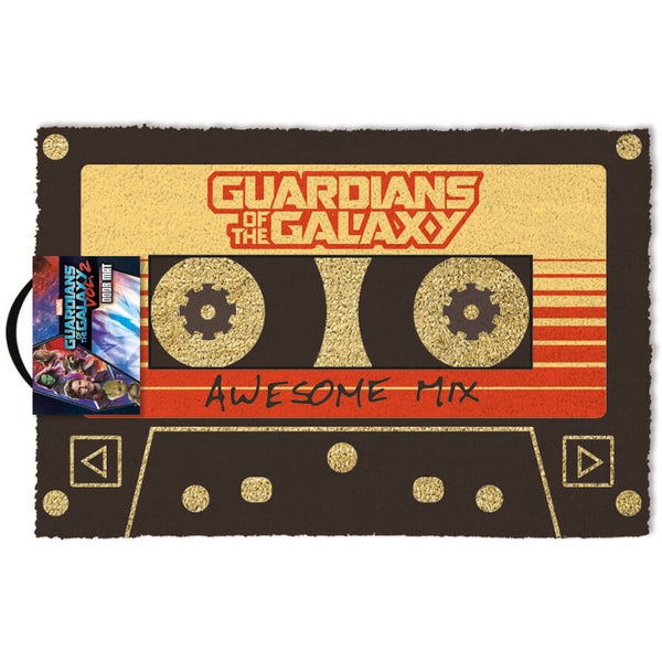 Marvel Guardians of the Galaxy Awesome Mix Doormat