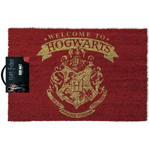 Harry Potter Welcome To Hogwarts Doormat