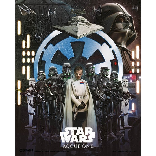 Affiche Lenticulaire 3D Star Wars: Rogue One Choose A Side - 25 cm x 20 cm