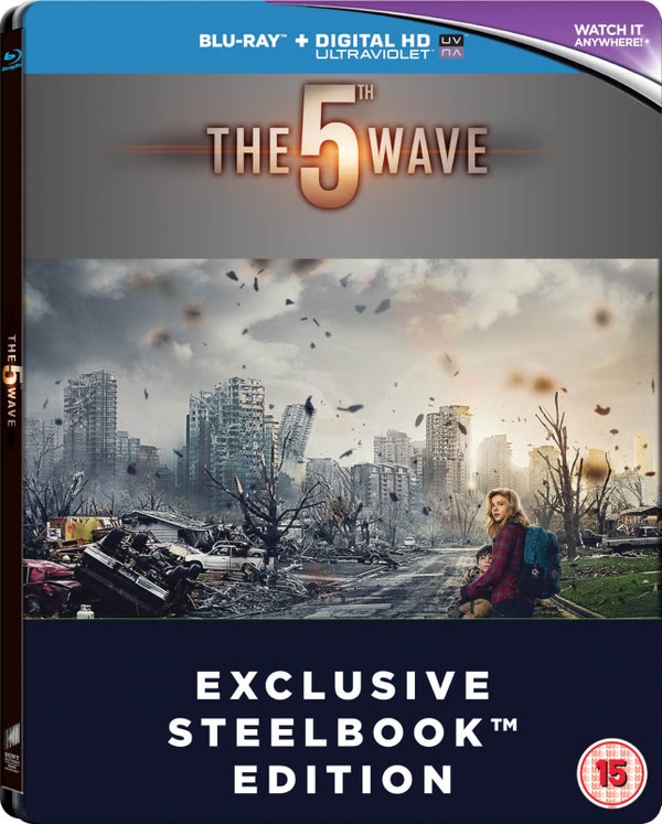 The 5th Wave - Zavvi Exclusive Limited Edition Steelbook (Includes DVD Version) (Limited to 500 Copies)