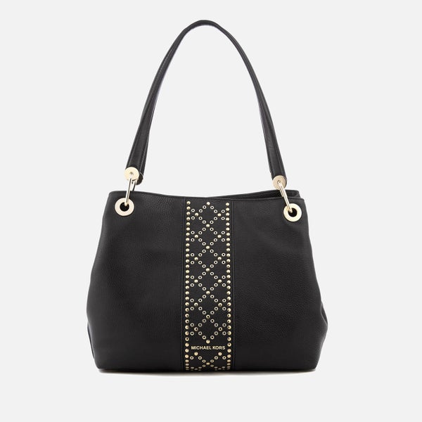 MICHAEL MICHAEL KORS Women's Raven Large Shoulder Tote Bag - Black