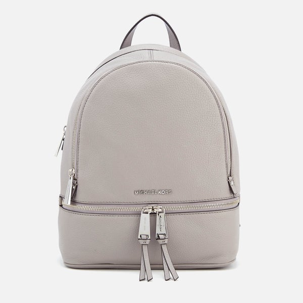 MICHAEL MICHAEL KORS Women's Rhea Zip Medium Backpack - Pearl Grey