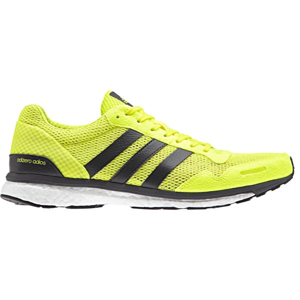 adidas Men's adizero Adios Running Shoes - Yellow