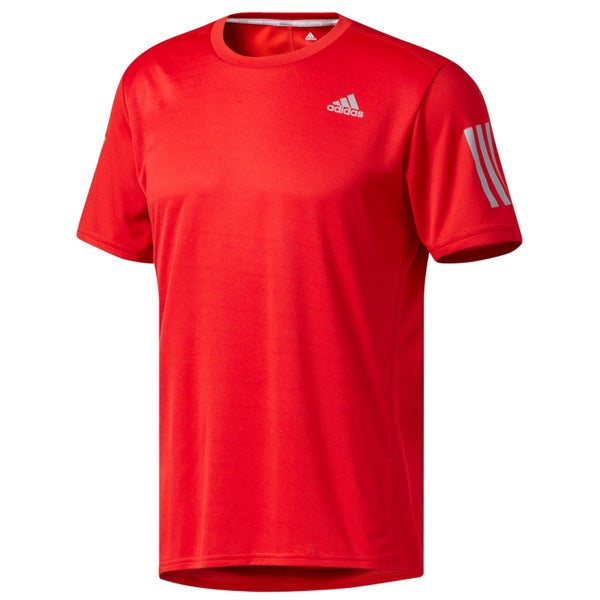 adidas Men's Response Running T-Shirt - Red