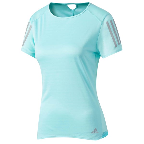 adidas Women's Response Running T-Shirt - Blue