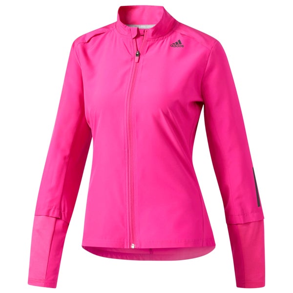 adidas Women's Response Running Jacket - Pink