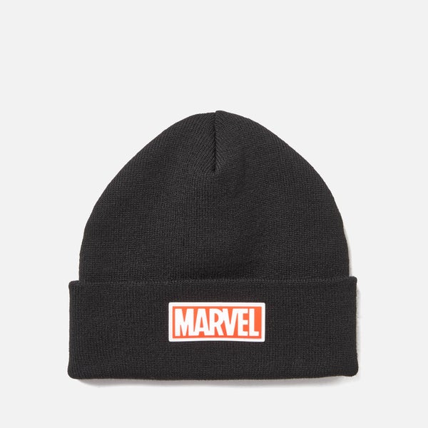 Marvel Logo Beanie Hat - Black