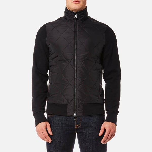 Michael Kors Men's Thermal Quilted Full Zip Jacket - Black