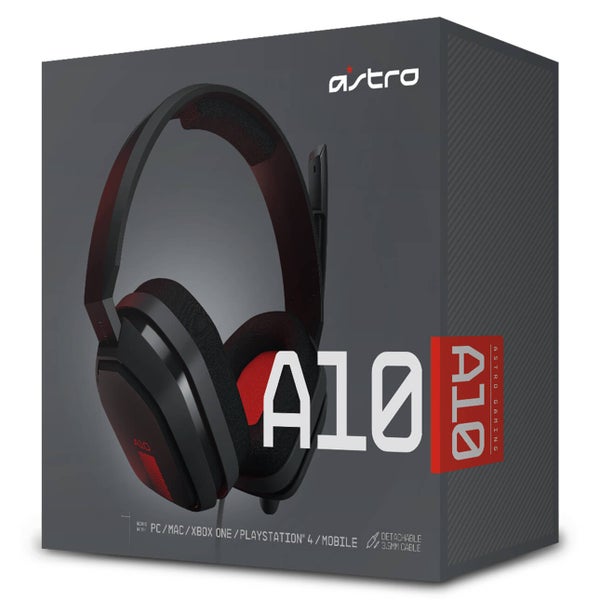 Astro A10 Gen 1 Gaming Headset - Red