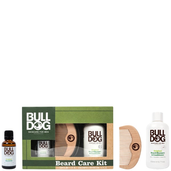 Bulldog Skincare Comb and Oil Beard Care Kit
