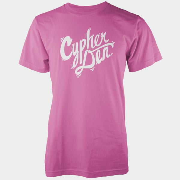 T-Shirt Homme Cypherden White Chest Insignia - Rose
