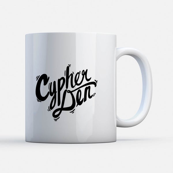 Cypherden Face White Mug