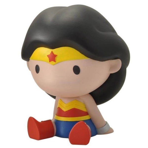 Justice League Wonder Woman Chibi Bust Bank 17cm