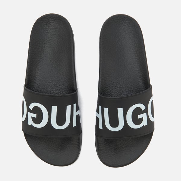 HUGO Men's Time Out Slide Sandals - Black