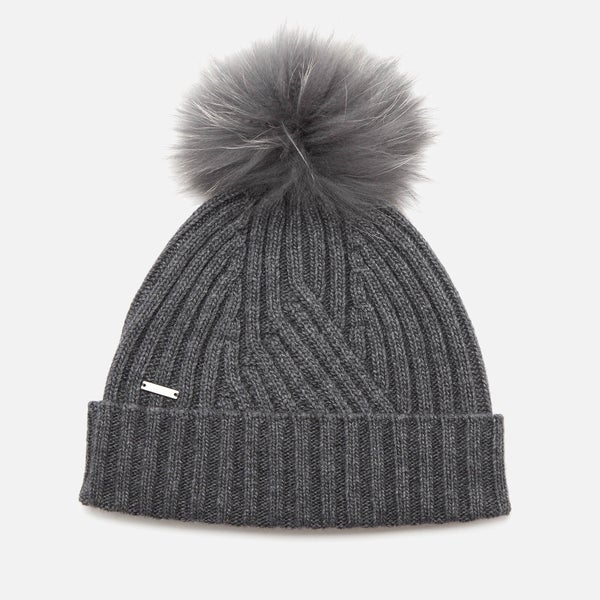 Woolrich Women's Soft Wool Hat - Smoke Grey