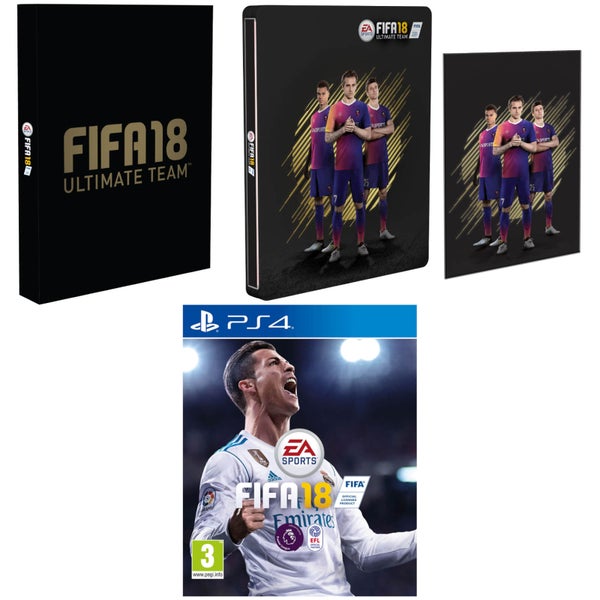 FIFA 18 Steelbook Édition Exclusive avec Carte