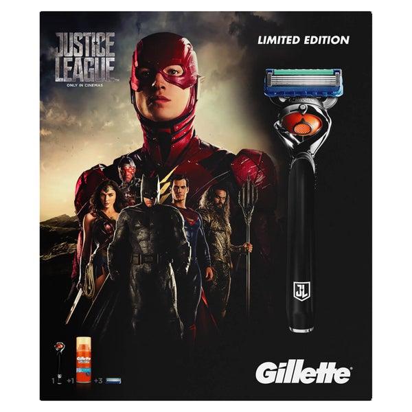 Gillette FlexBall Justice League set regalo