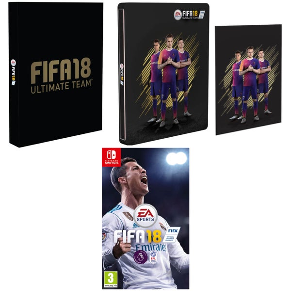 FIFA 18 Steelbook Édition Exclusive Avec Carte